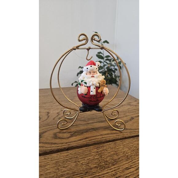 Dept. 56 Mount Charleston Nevada Santa Claus Christmas Ornament with Box - Picture 1 of 4